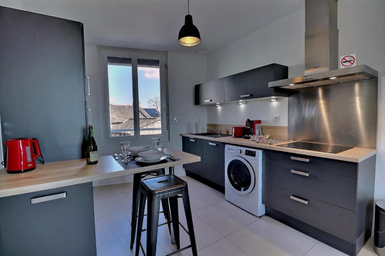 Appartement Logisy en centre-ville de Vitré I Logisy l'Indu Exterior foto